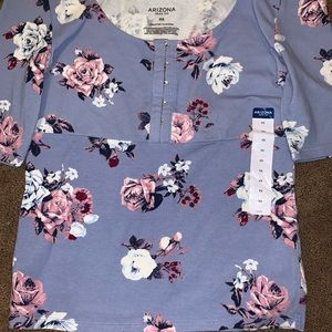 cute floral print dressish top